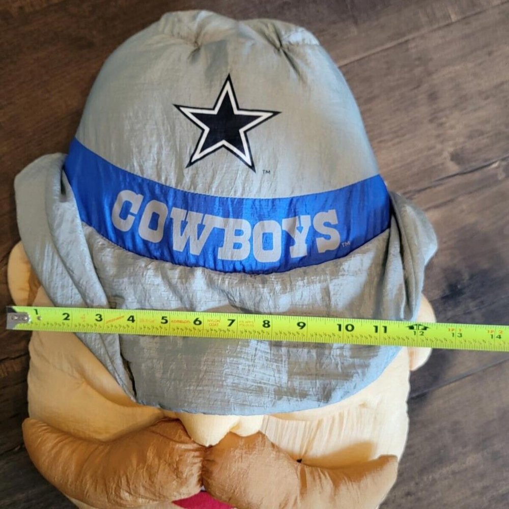 DALLAS COWBOYS Vintage 1995 NFL Team Heroes Plush Stuffins Stuffed Animal NWT - Picture 9 of 9